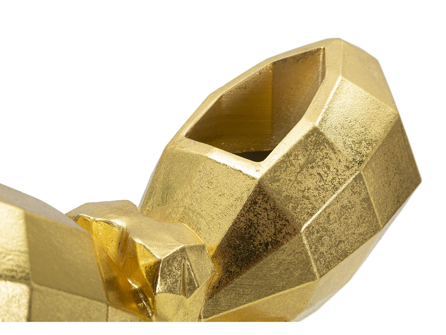 Vase Déco en Résine "Papillon" 22cm Or