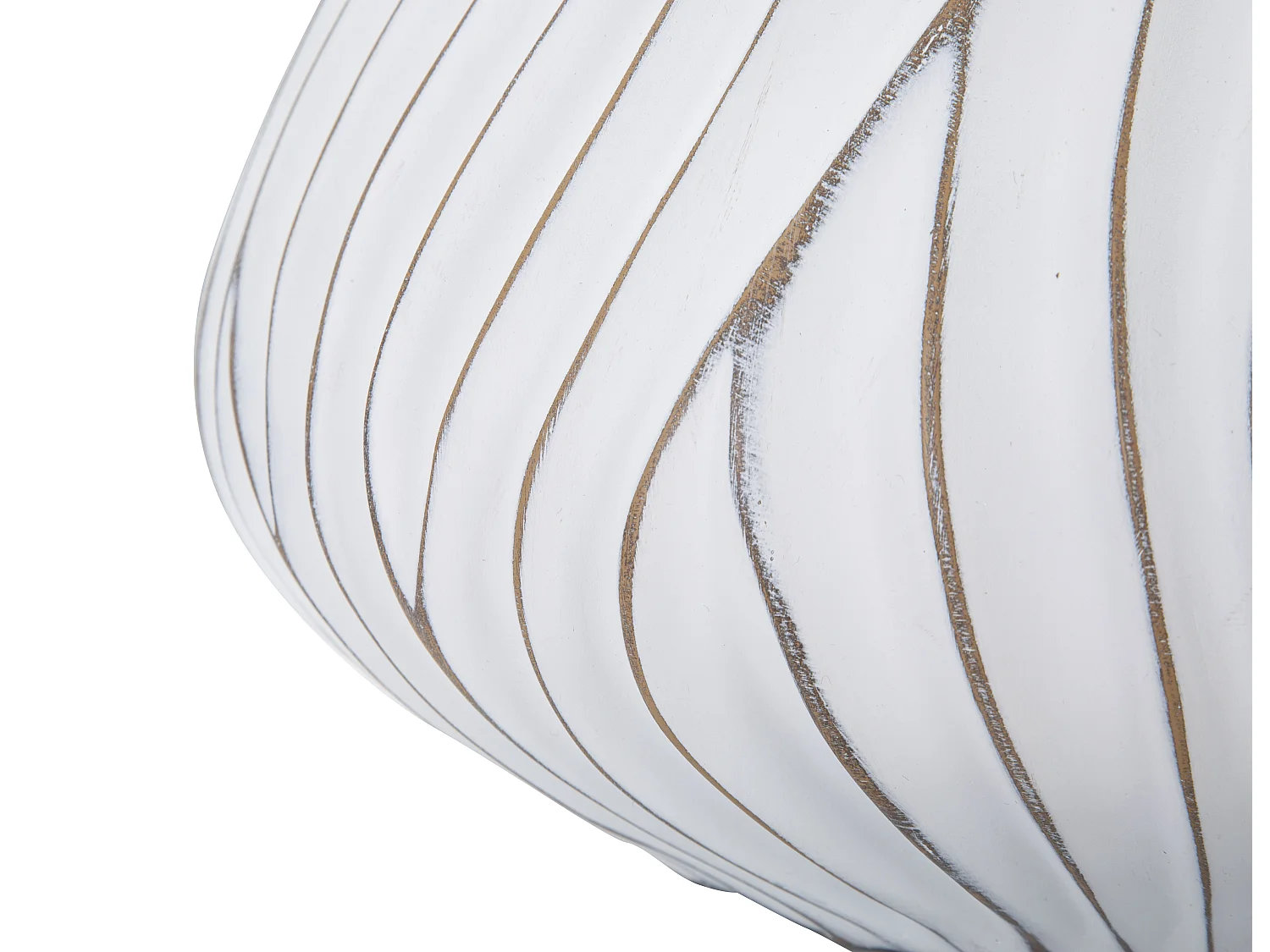 Cache-Pot Design en Relief "Honduras" 40cm Blanc