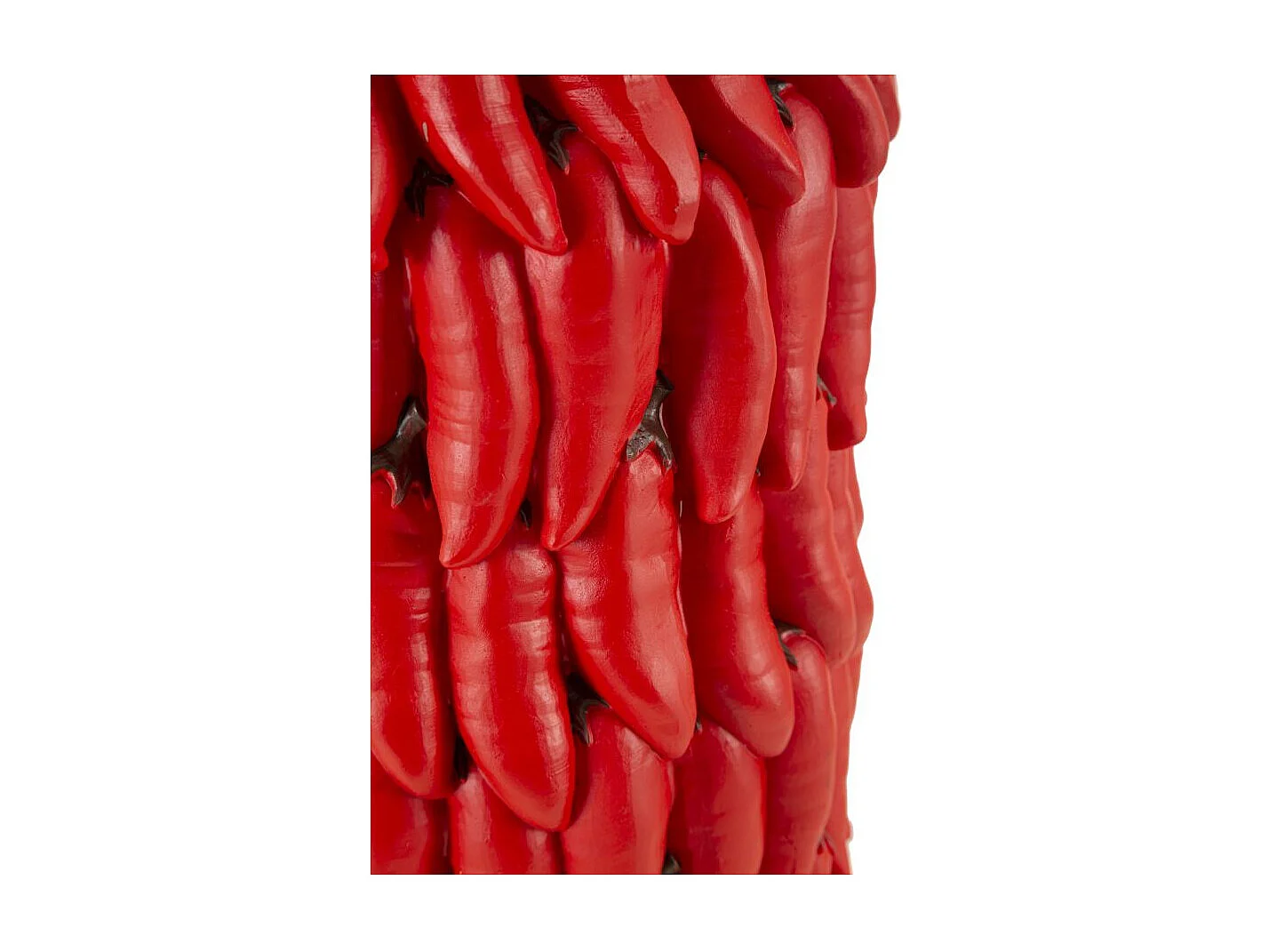 Vase Déco Piments "Chili" 34cm Rouge