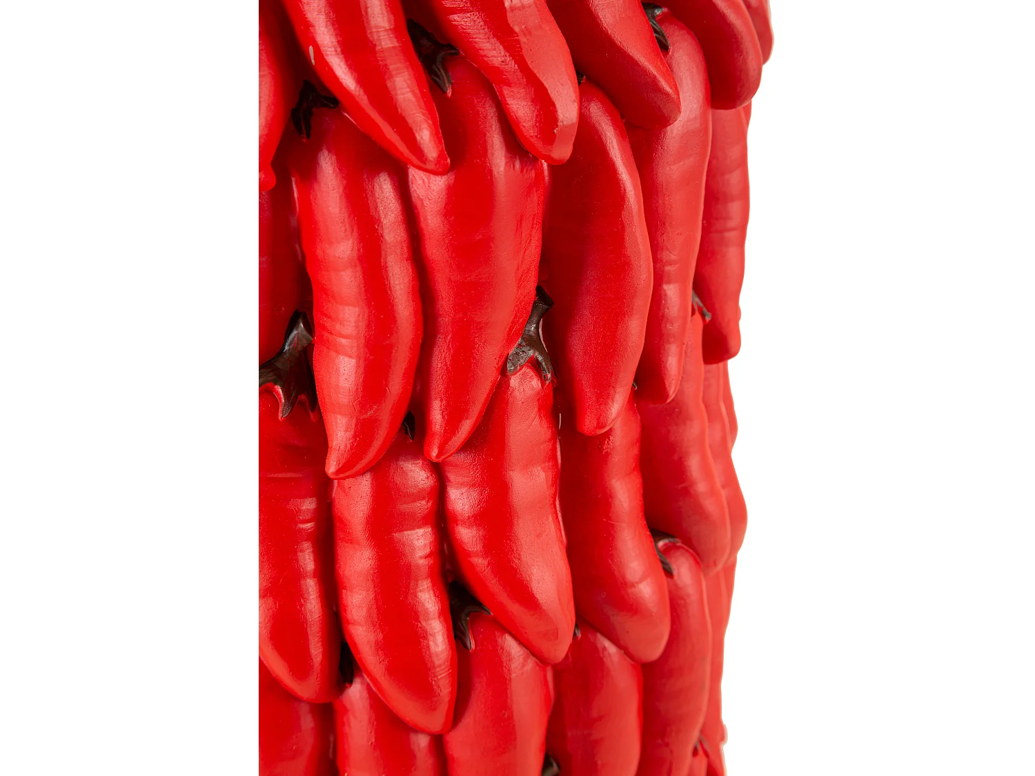 Vase Déco Piments "Chili" 34cm Rouge
