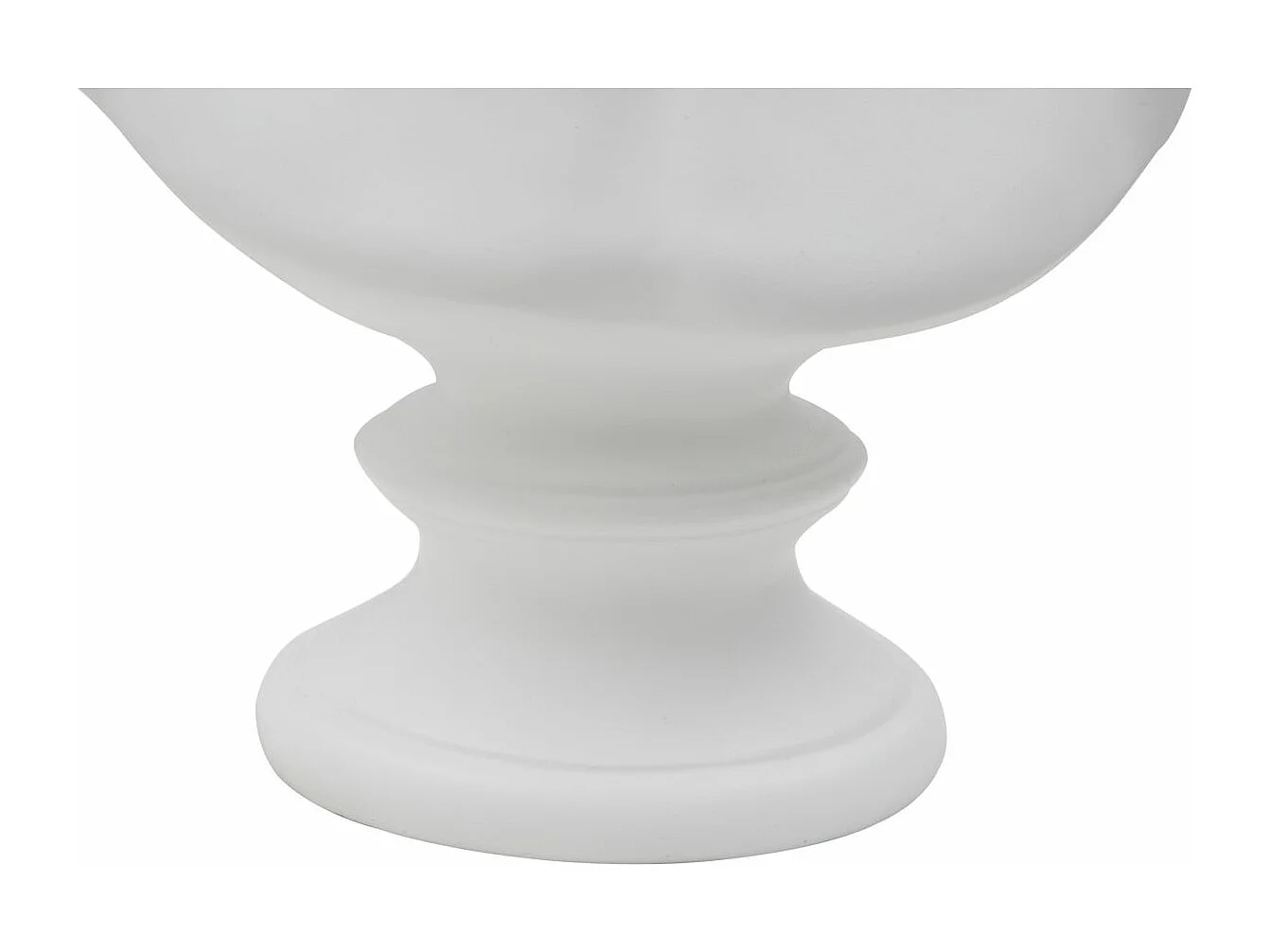 Buste Tête Masculine "Roman" 34cm Blanc