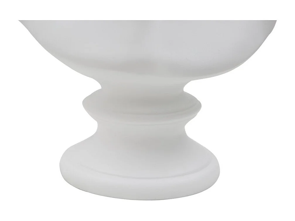 Buste Tête Masculine "Roman" 34cm Blanc