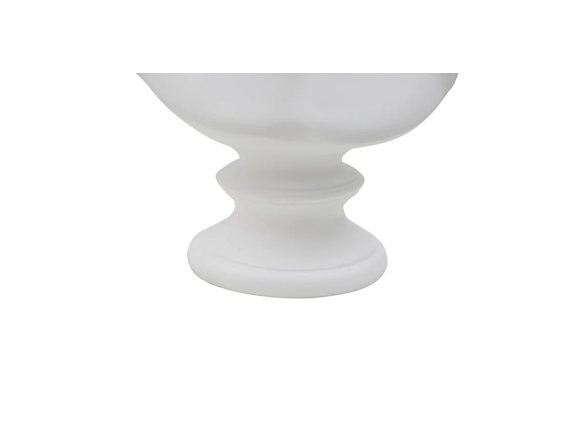 Witte harssculptuur 21,5x14,5x34 cm