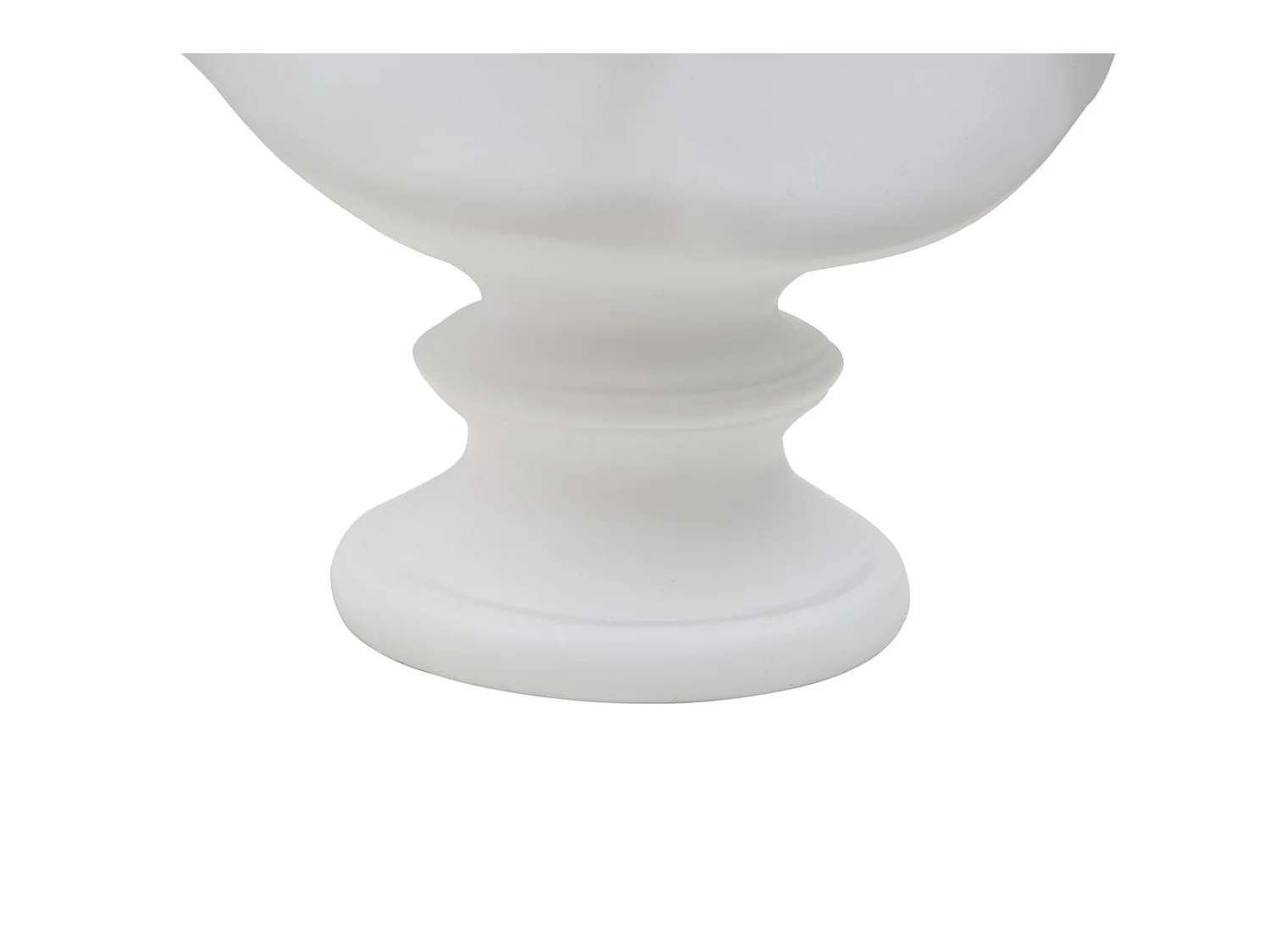 Witte harssculptuur 21,5x14,5x34 cm