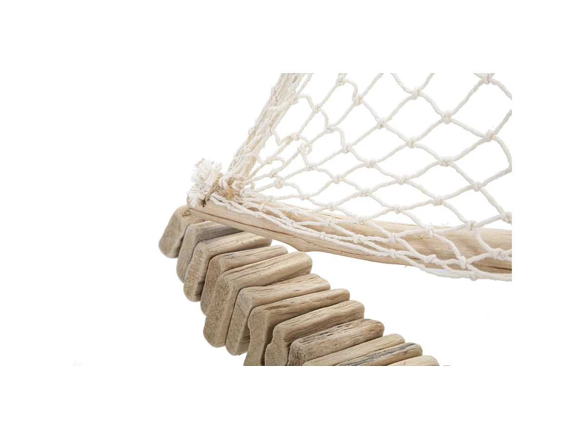 Bruine houten boot 45x7x45 cm