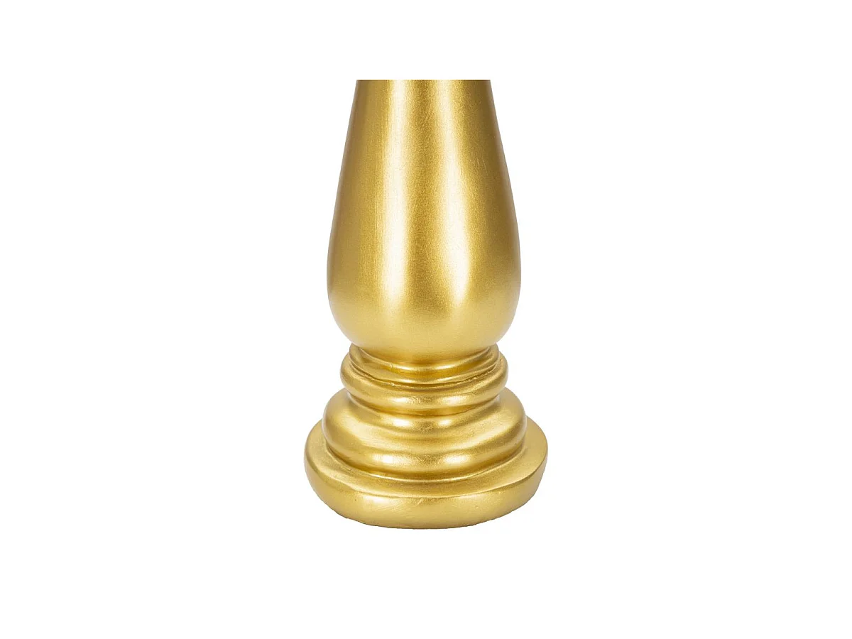 Pièce d'Échec Déco en Résine "Fou" 38cm Or