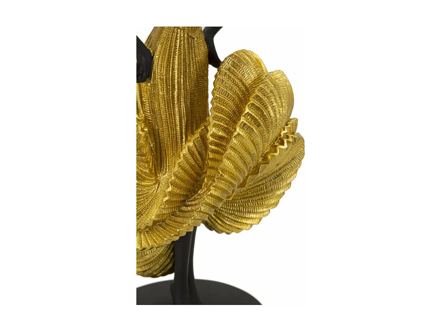 Statuette Déco Femme Danseuse "Fashion" 36cm Or