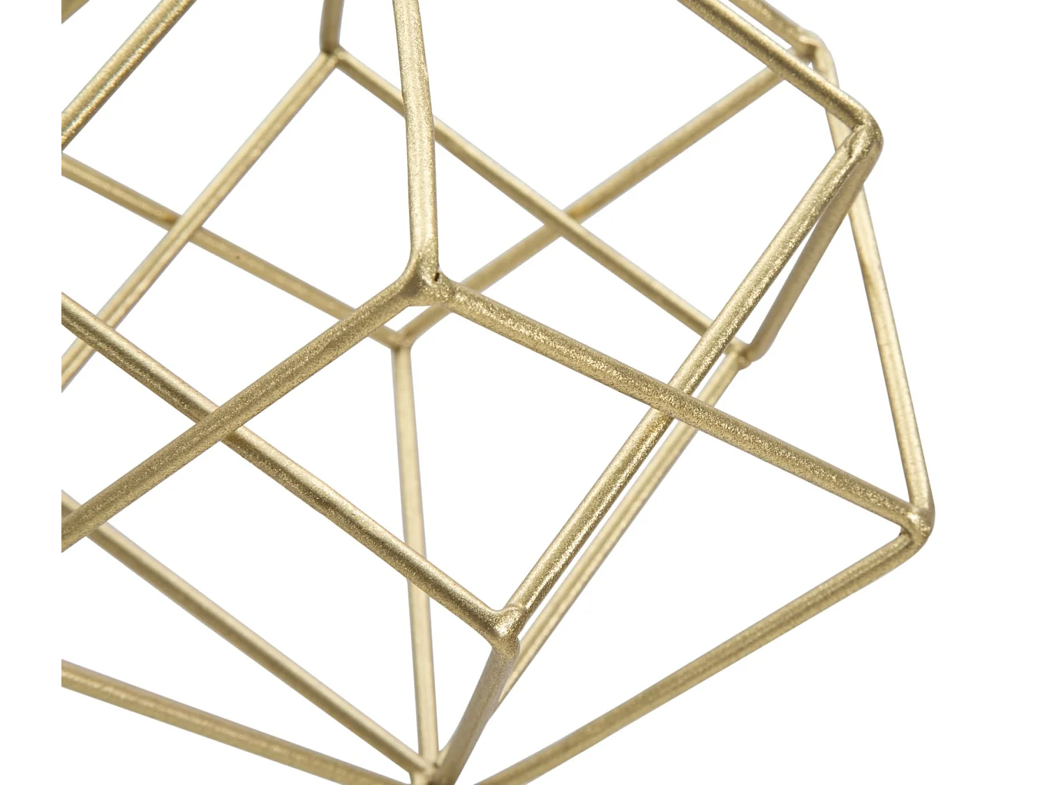 Scultura in metallo dorata con base in marmo bianca cm 16x18x52,5