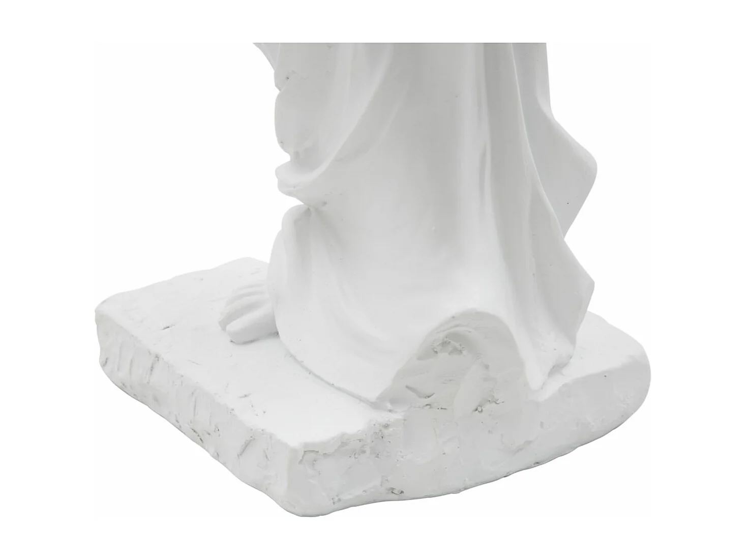 Statuette Sculpture "Femme" 49cm Blanc