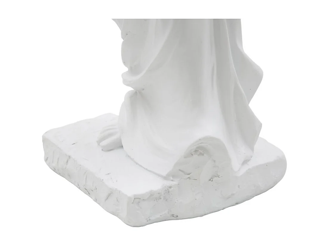 Statuette Sculpture "Femme" 49cm Blanc