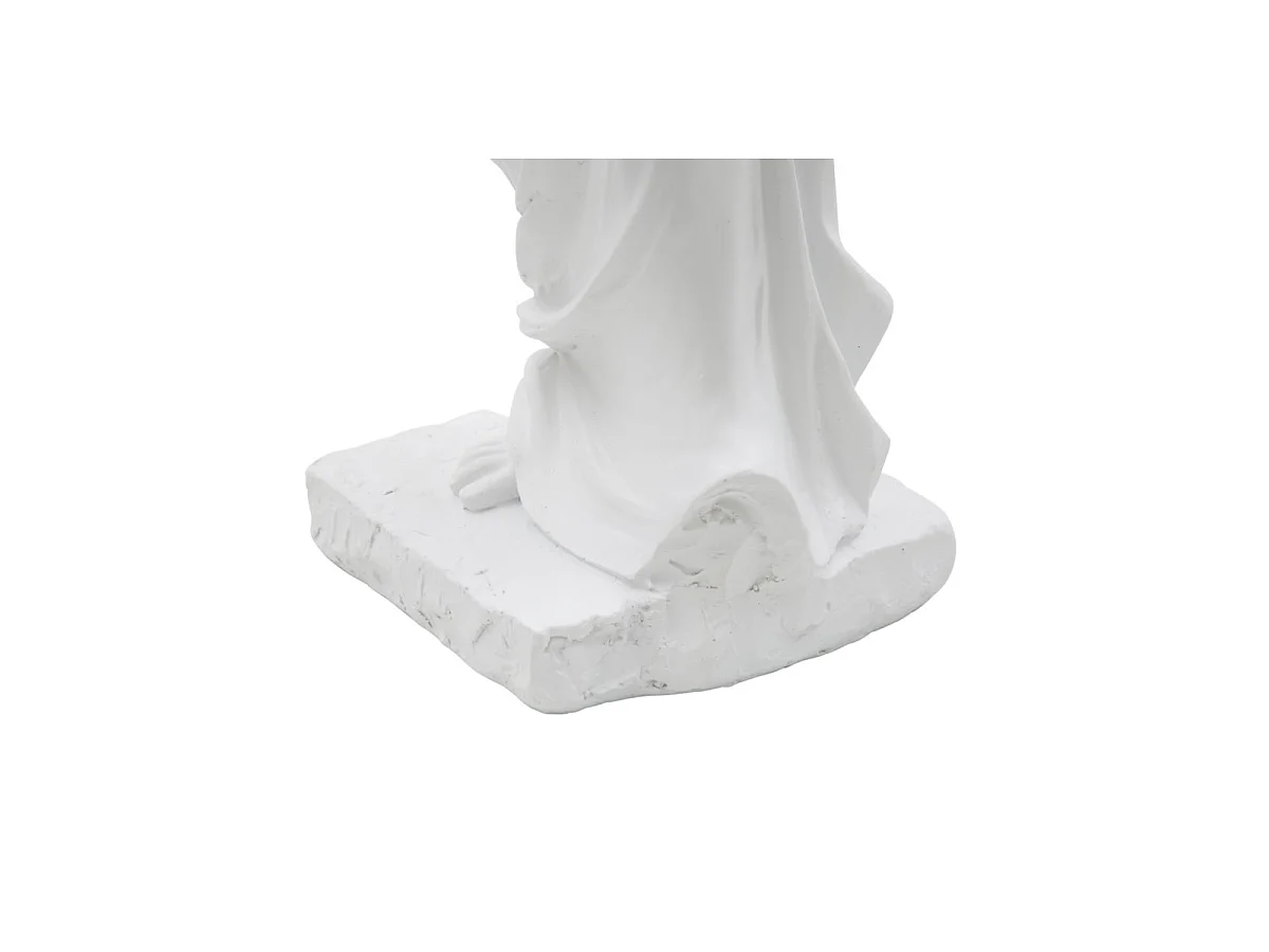Statuette Sculpture "Femme" 49cm Blanc