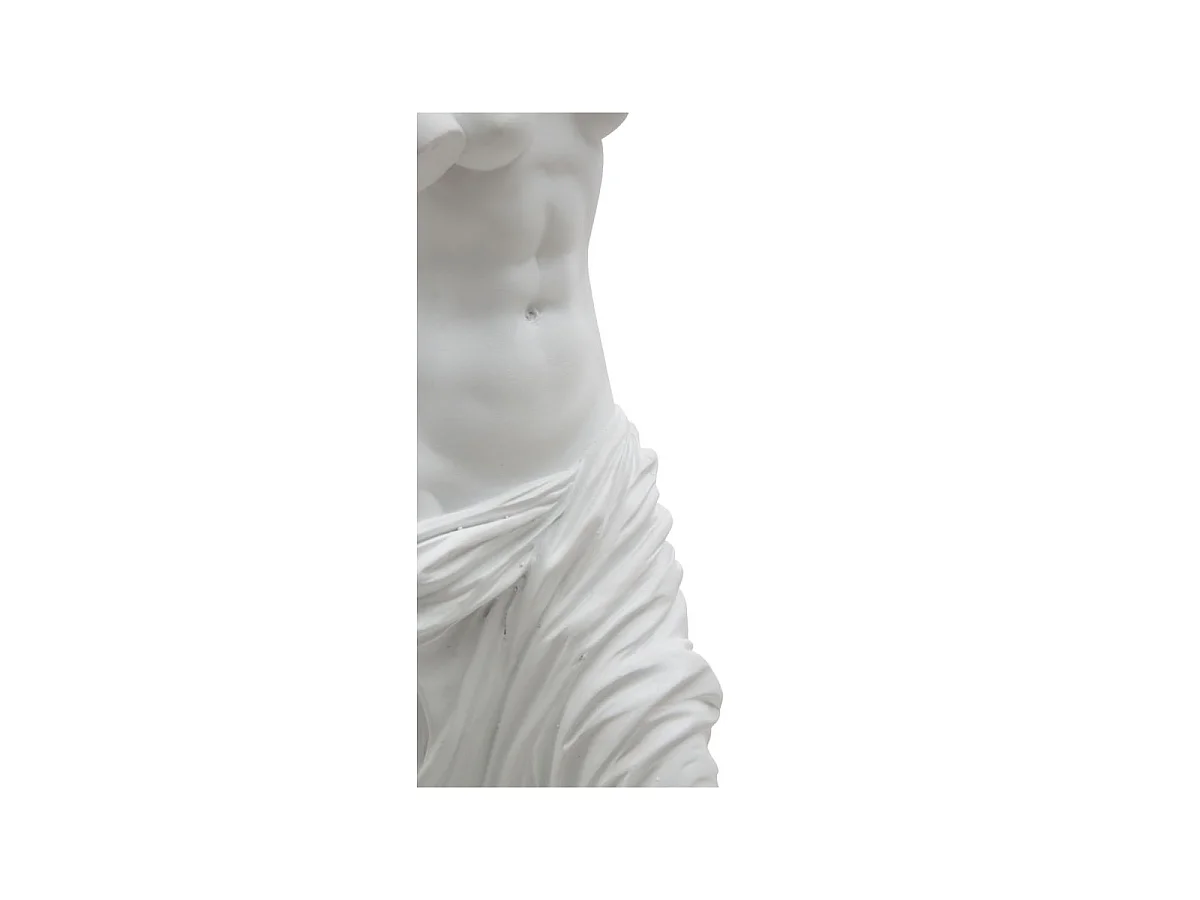 Statuette Sculpture "Femme" 49cm Blanc