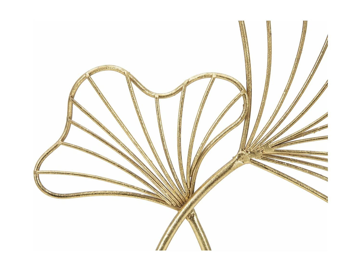 Scultura in metallo dorata cm 25x8,5x35