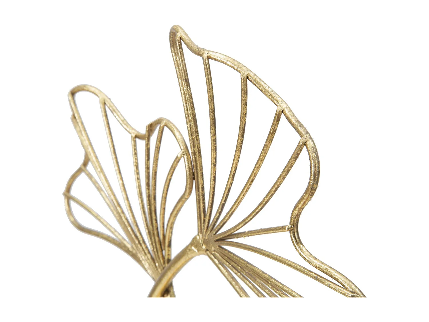 Scultura in metallo dorata cm 25x8,5x35