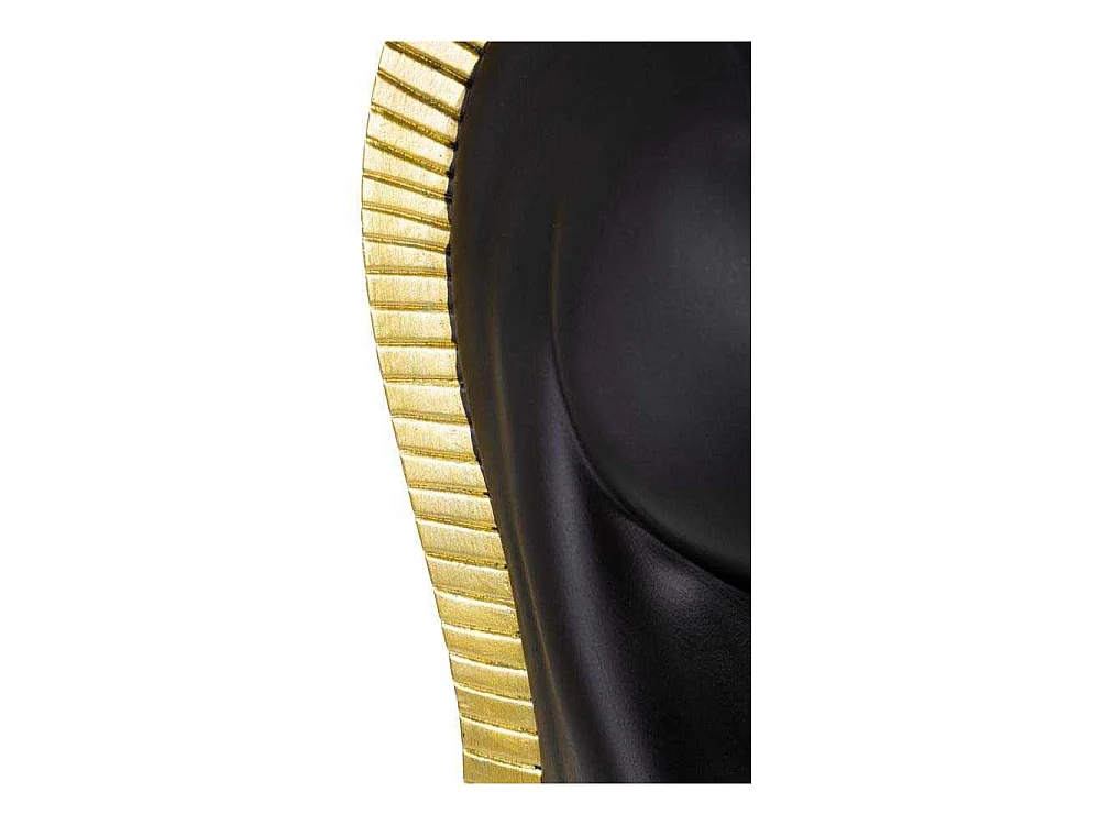 Pièce d'Échec Déco en Résine "Cavalier" 50cm Noir