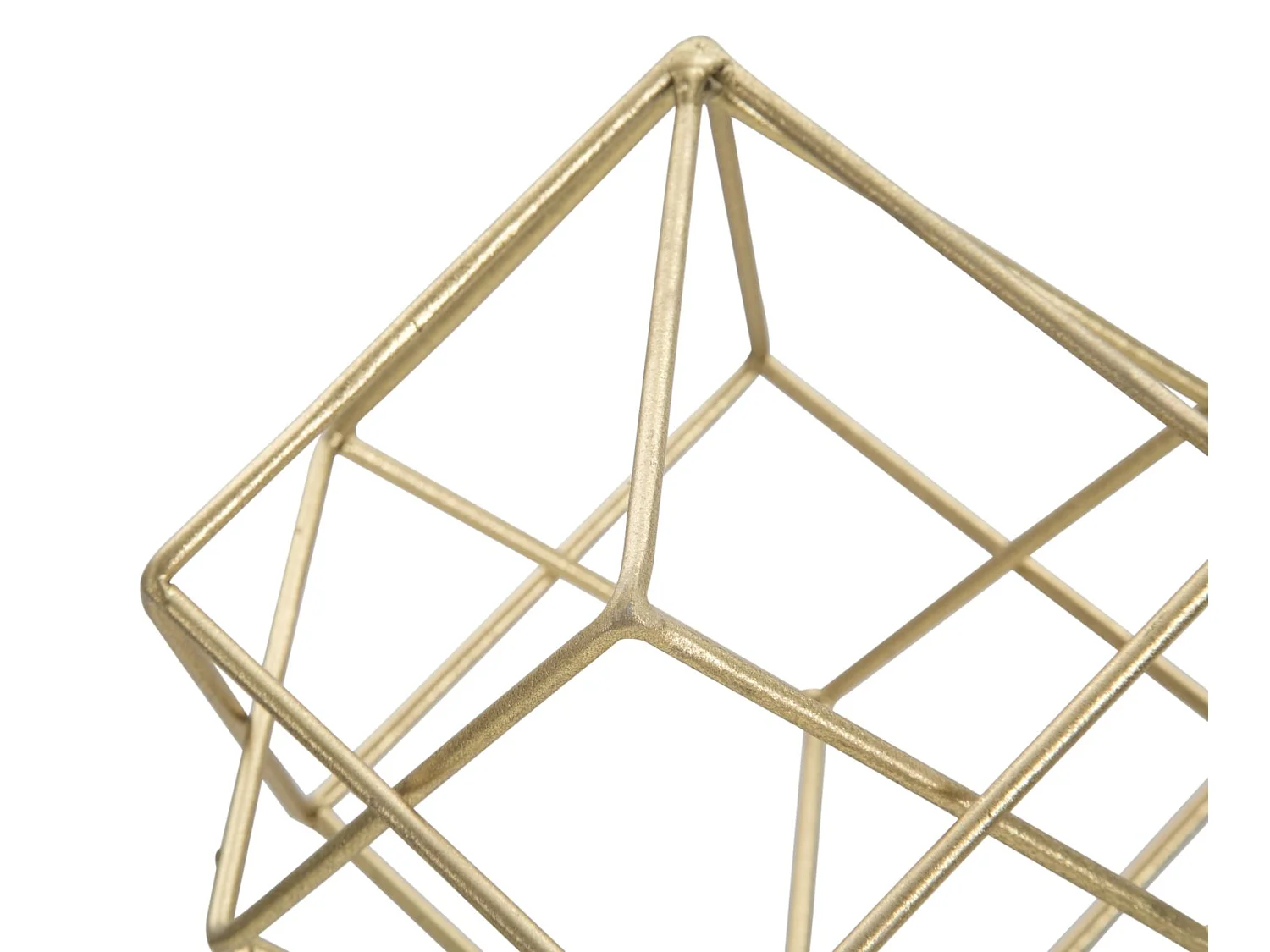 Scultura in metallo dorata con base in marmo bianca cm 16x18x41,5