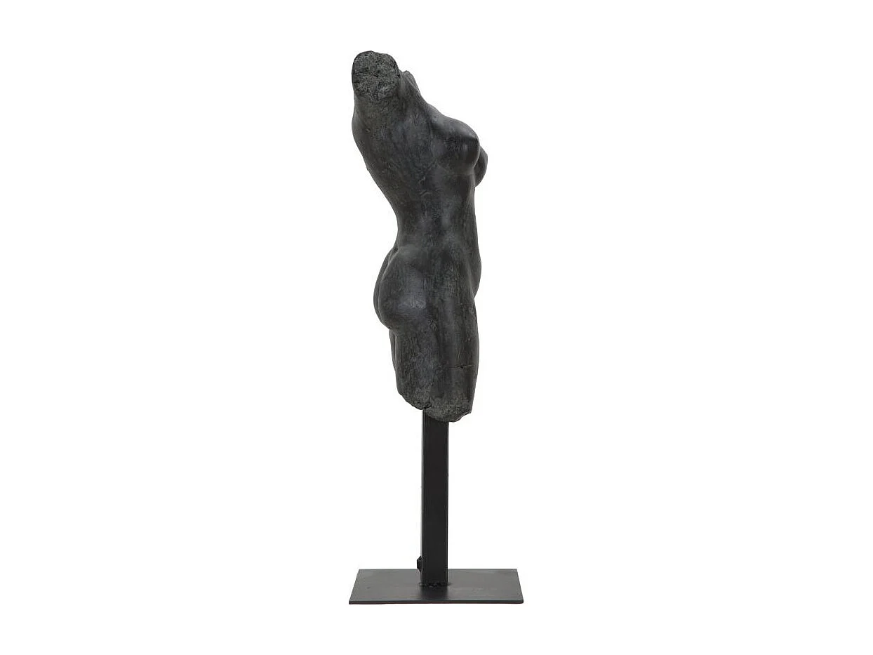 Statue Buste Féminin "Musée" 50cm Noir