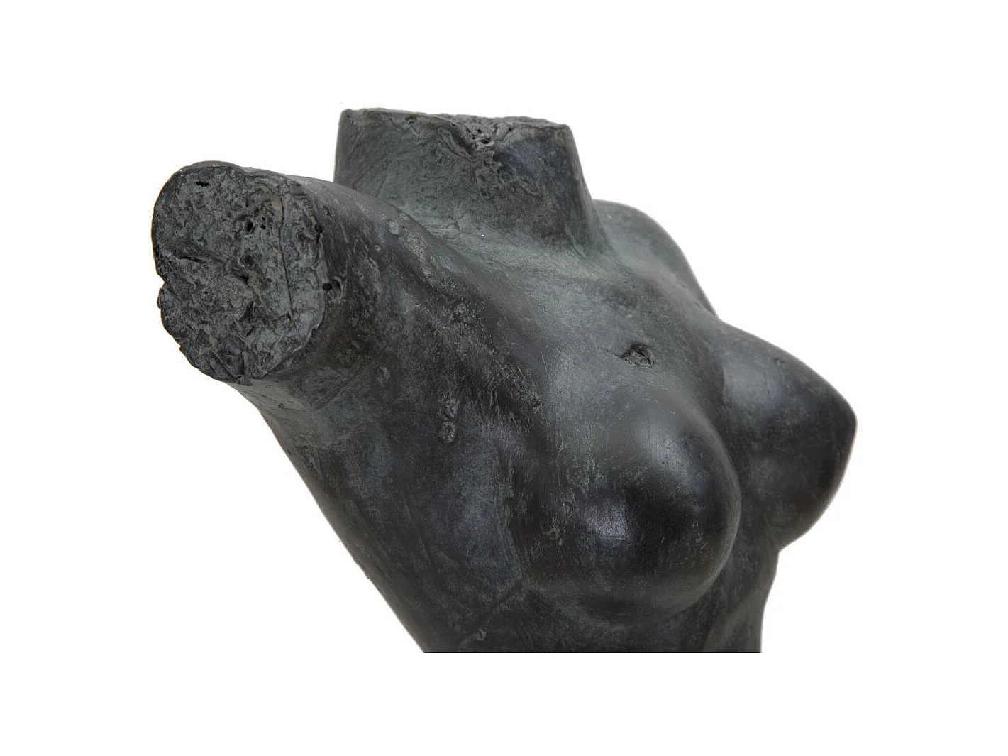 Statue Buste Féminin "Musée" 50cm Noir