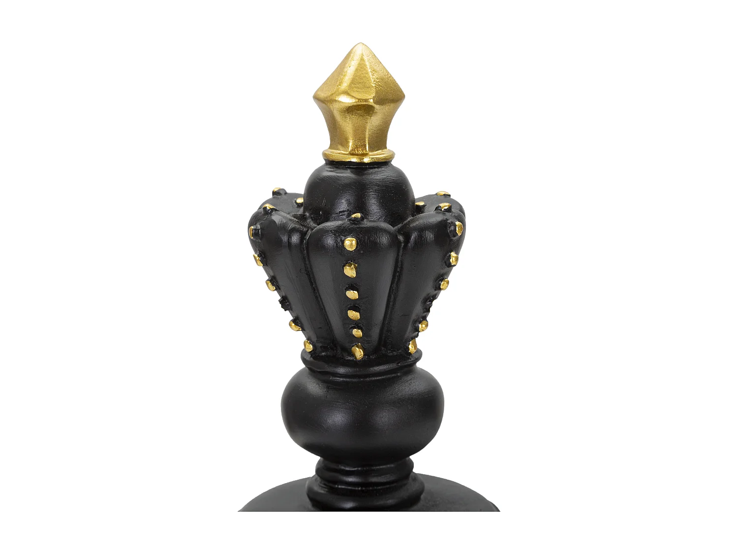 Pièce d'Échec Déco en Résine "Roi" 32cm Noir