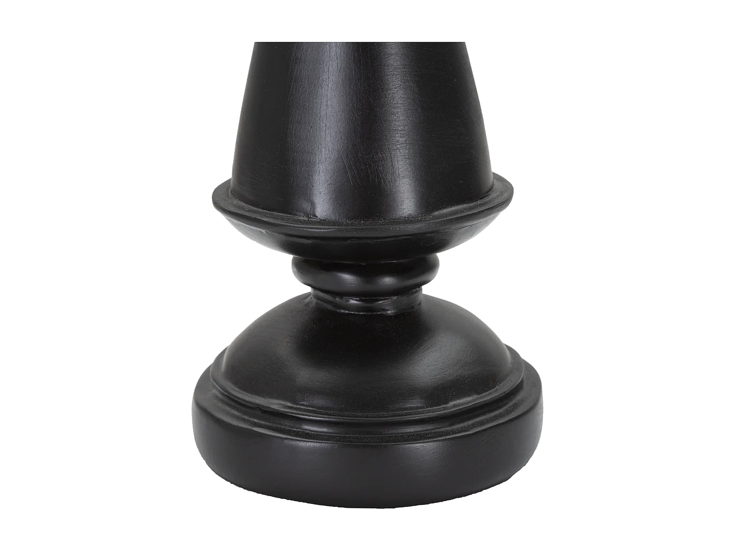 Pièce d'Échec Déco en Résine "Roi" 32cm Noir