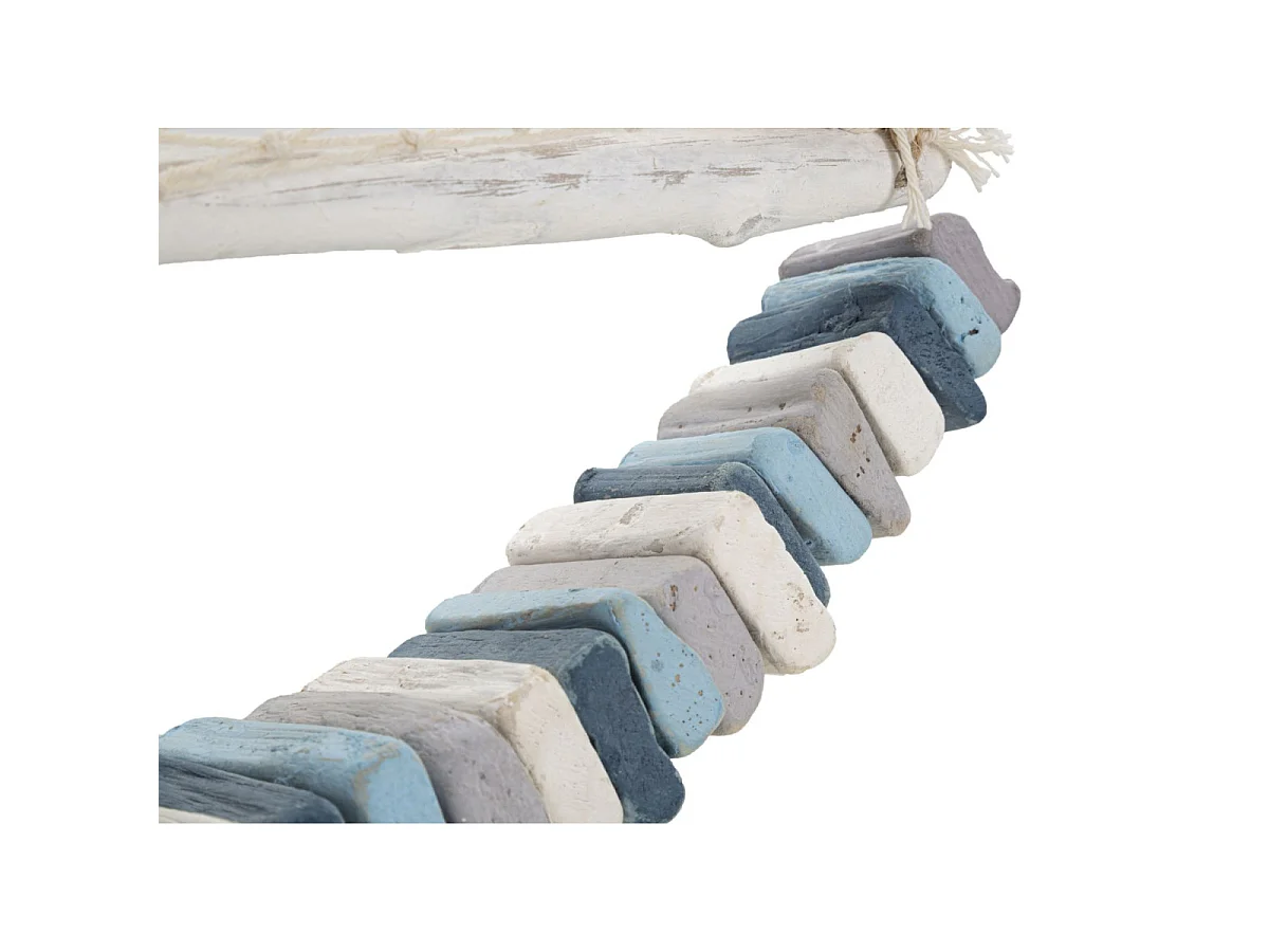 Bateau Voilier Déco en Bois "Tanoak" 45cm Multicolore