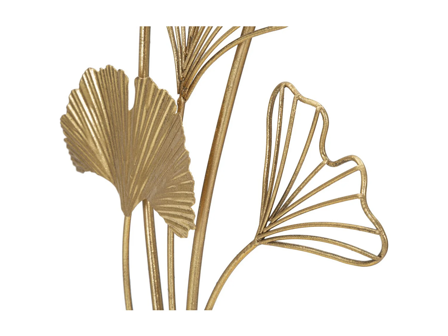 Scultura in metallo dorata cm 26x11,5x44,5