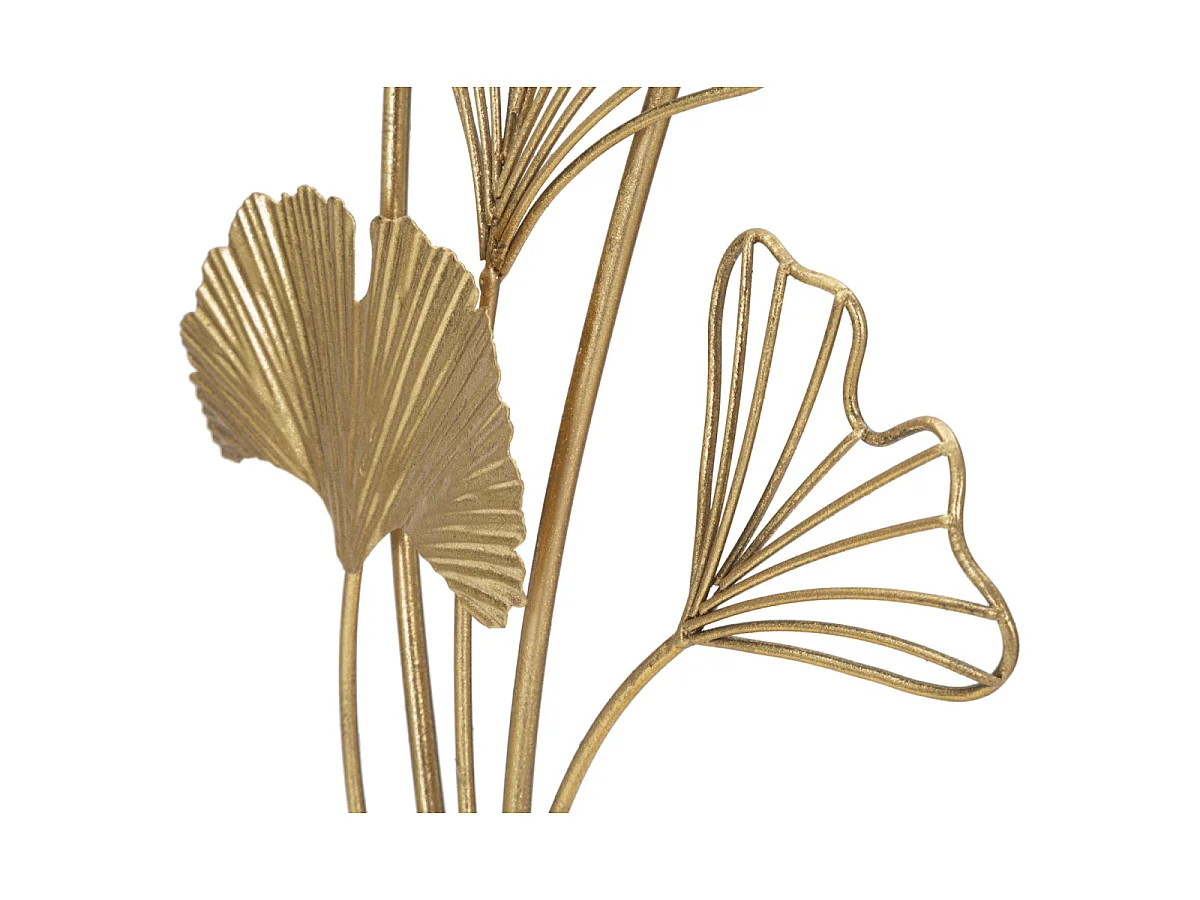 Gouden metalen sculptuur 26x11,5x44,5 cm