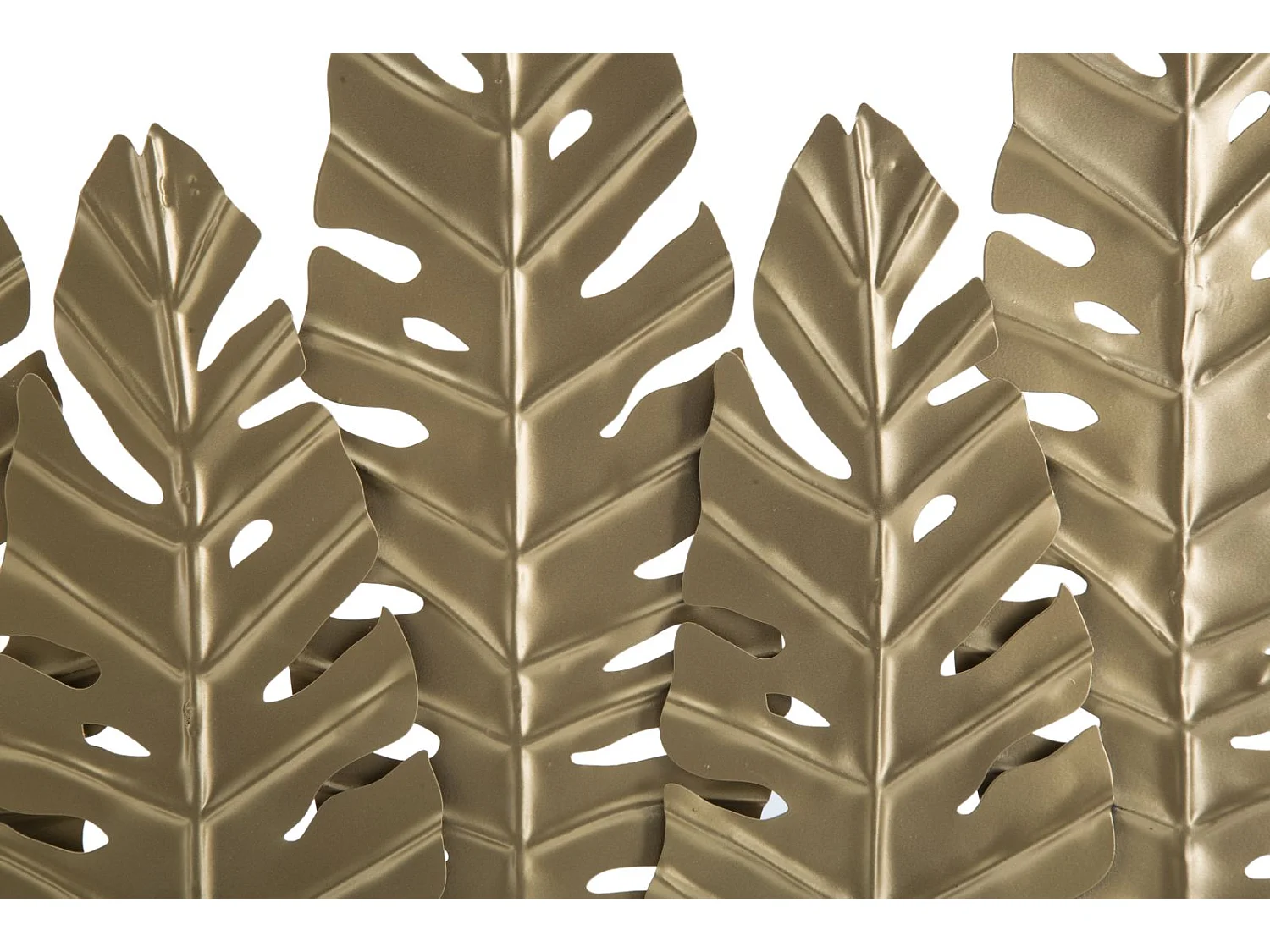 Scultura in metallo dorata con base cm 47x10x57,5