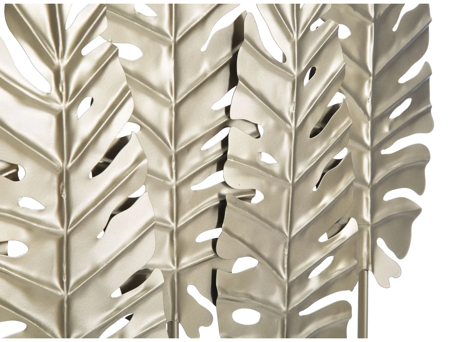 Scultura in metallo dorata con base cm 47x10x57,5