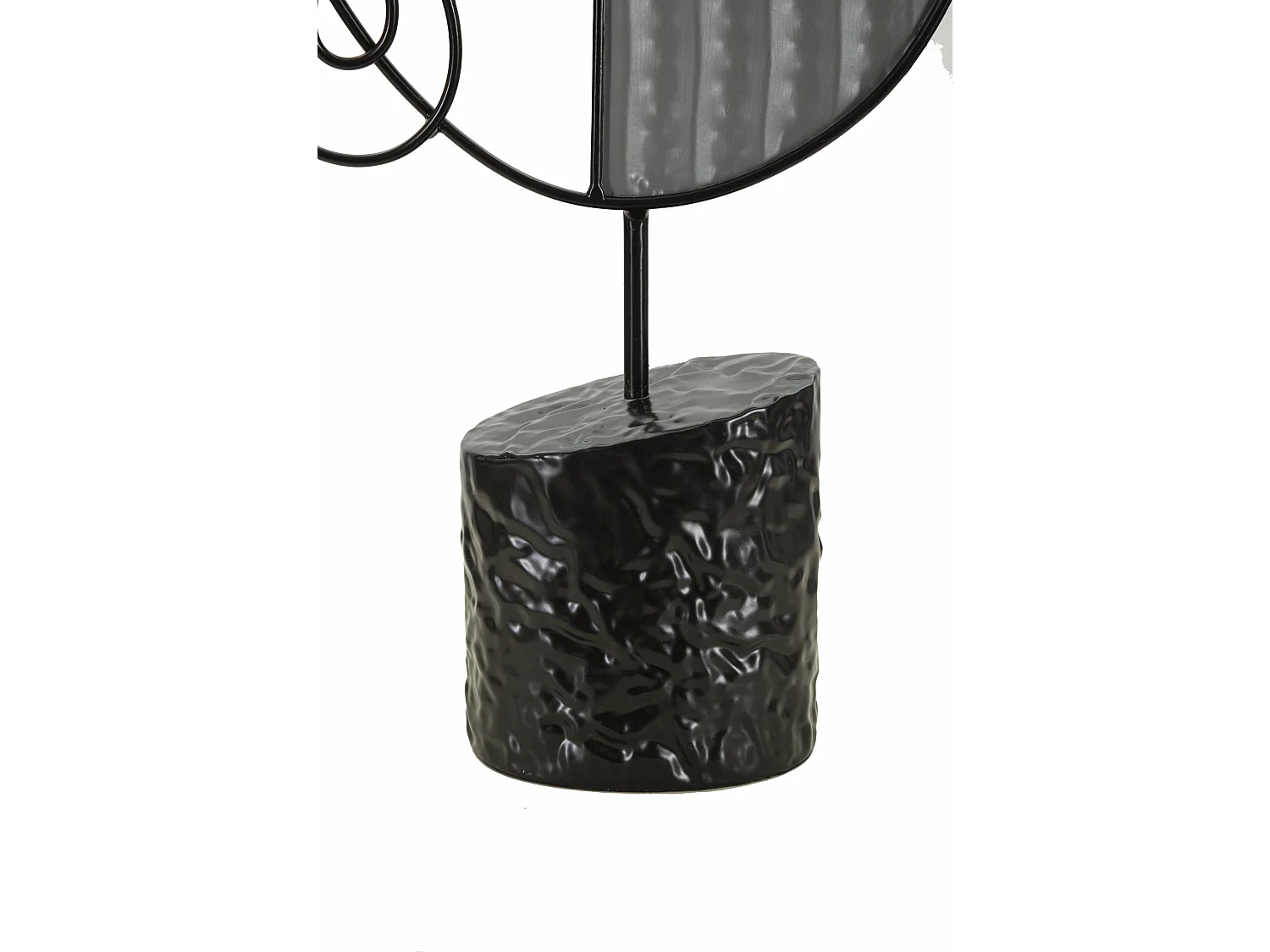 Sculpture Visage Abstrait en Métal "Picassy" 49cm Multicolore