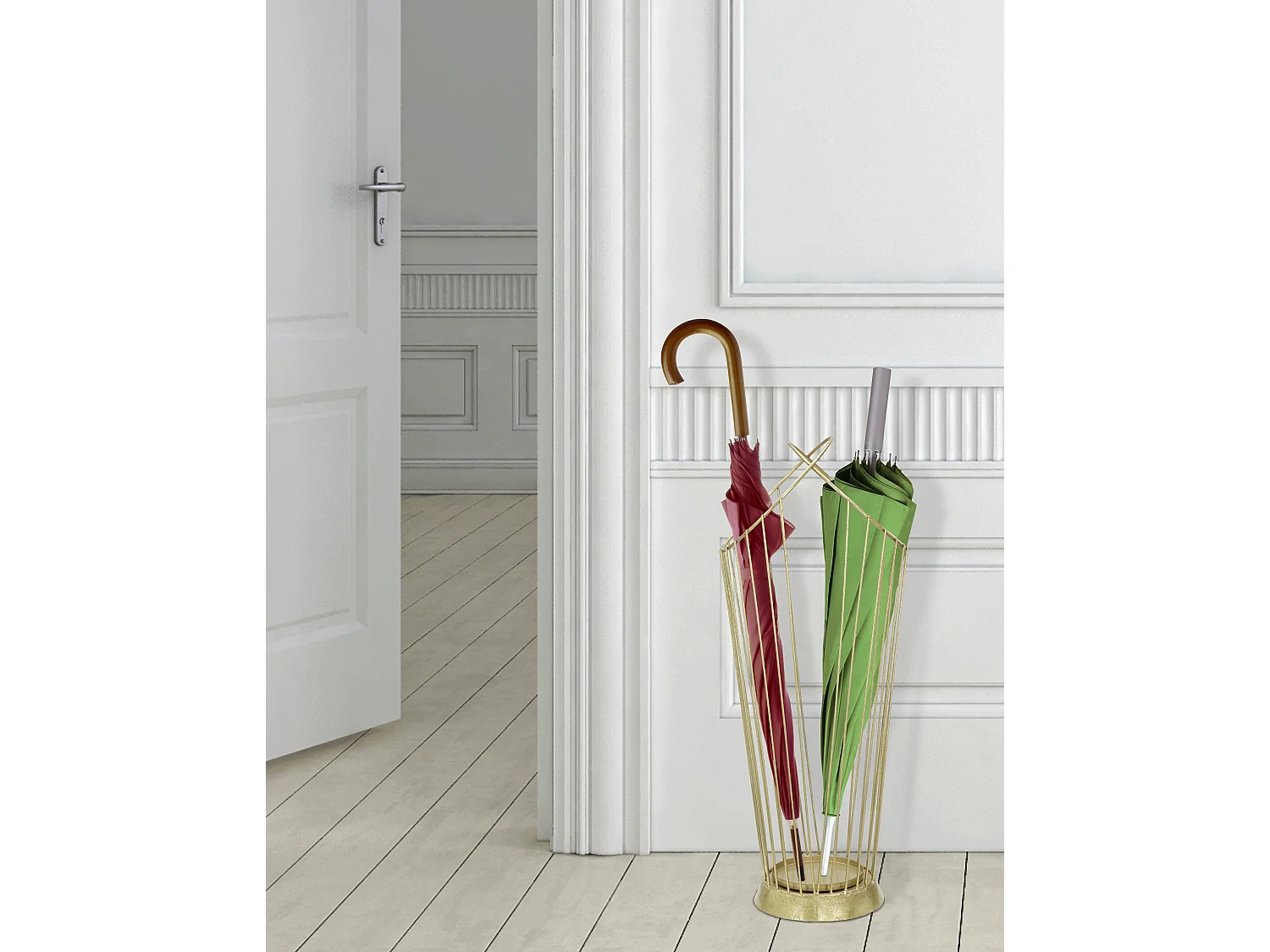 Porte-Parapluies Design "Glam" 68cm Or