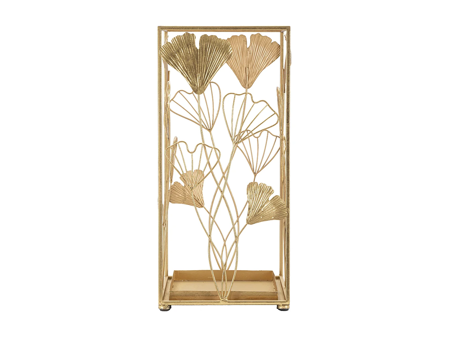 Porte-Parapluies Design "Leaf" 48cm Or