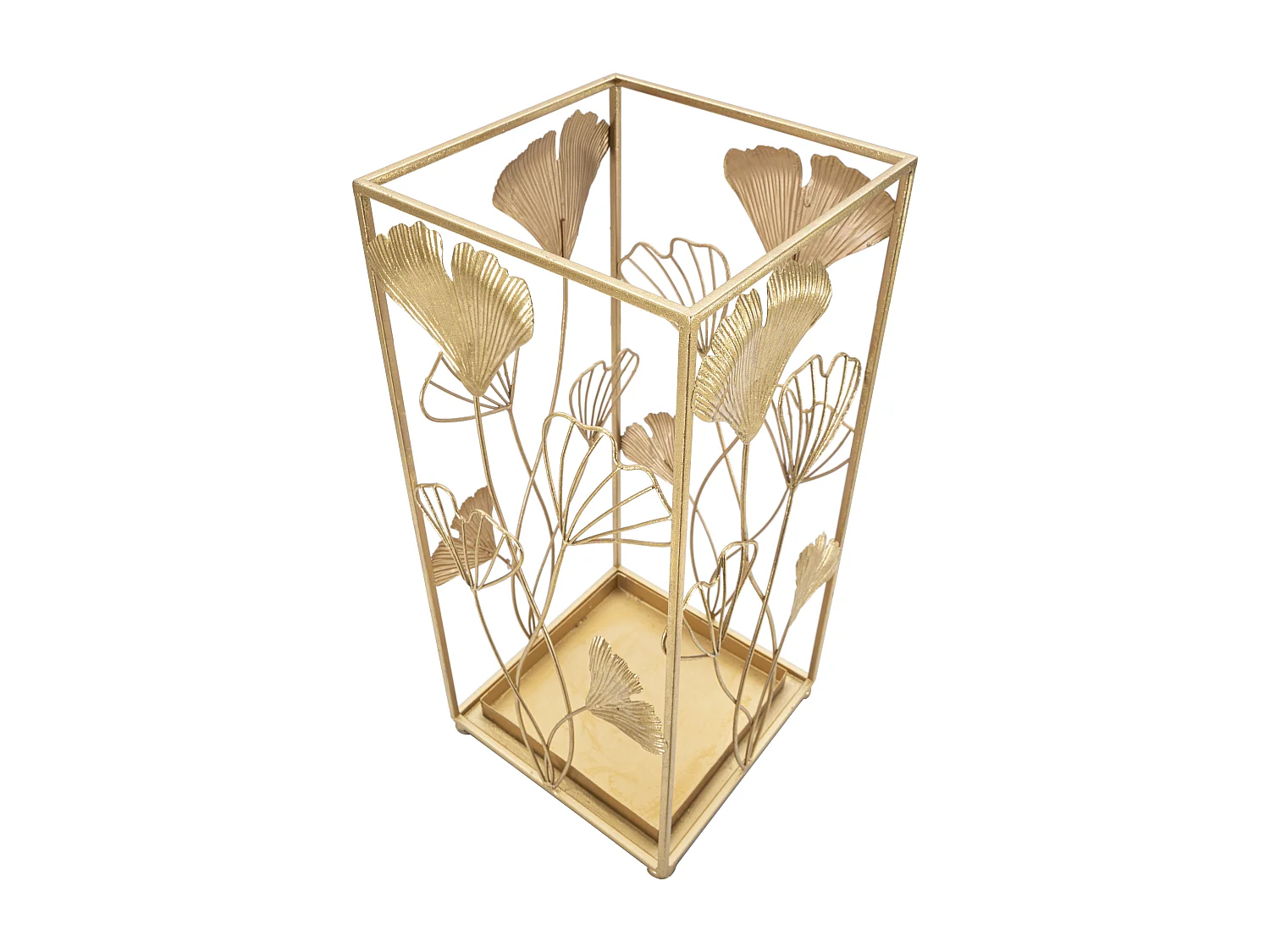 Porte-Parapluies Design "Leaf" 48cm Or