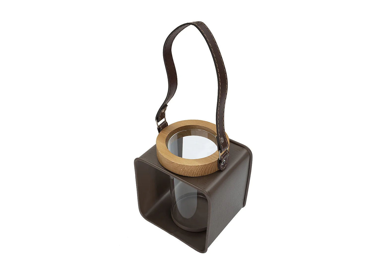 Lanterne en Métal "Vintage" 18cm Multicolore