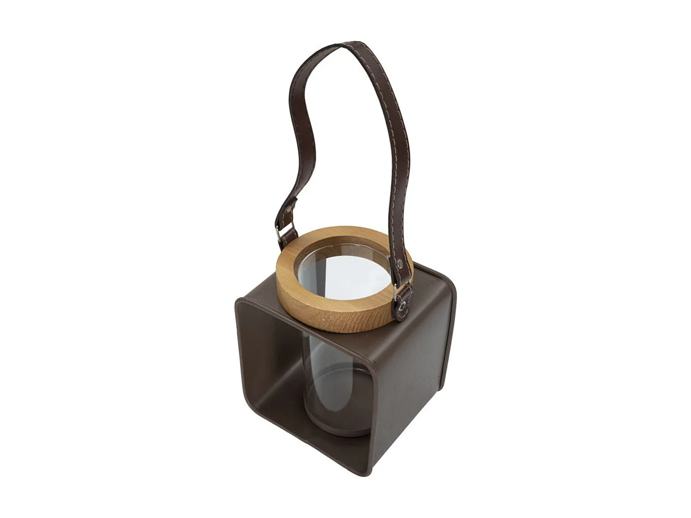 Lanterne en Métal "Vintage" 18cm Multicolore