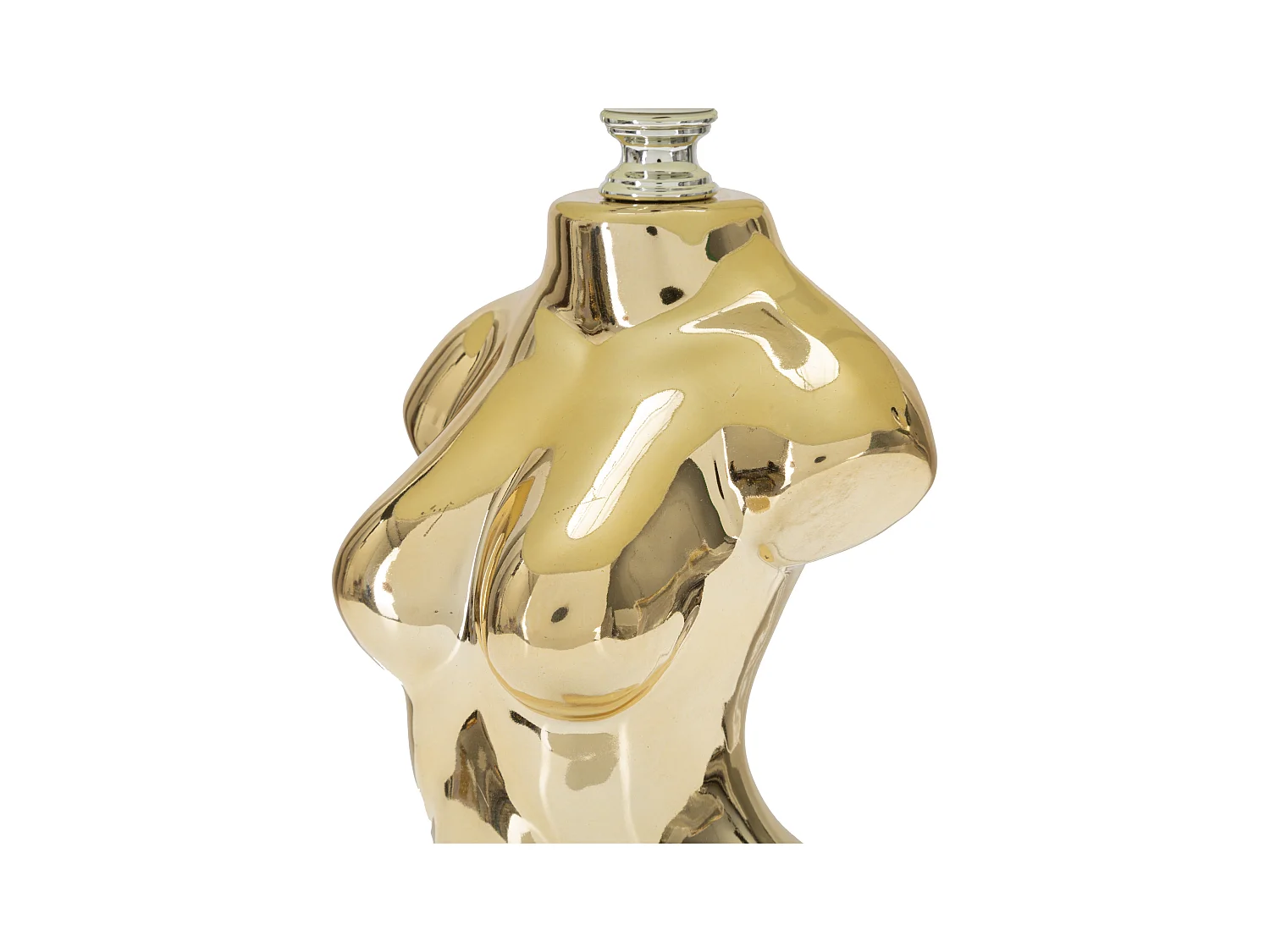 Lampe à Poser en Céramique "Woman" 42cm Or