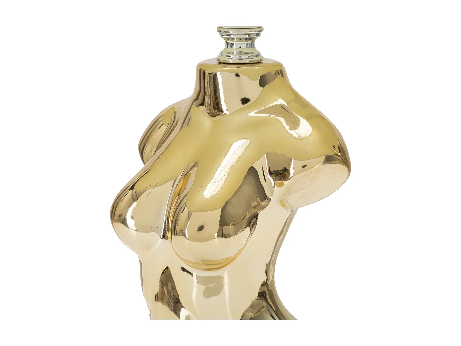 Lampe à Poser en Céramique "Woman" 42cm Or