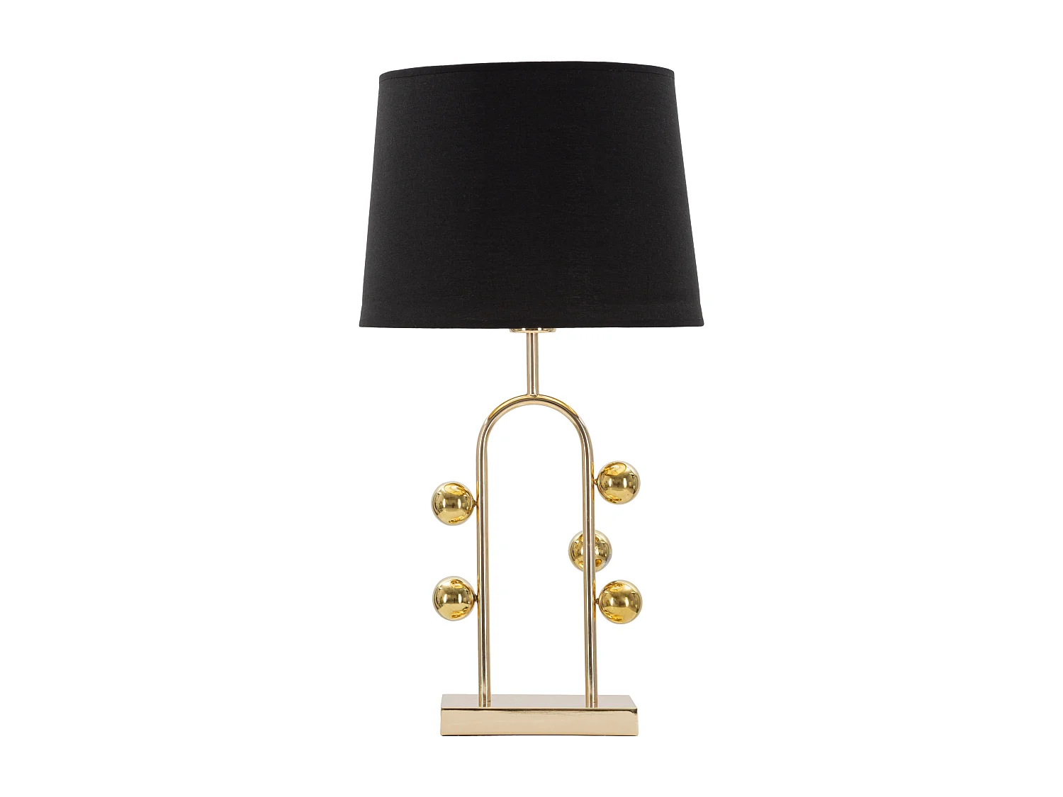 Lampe à Poser en Métal "Bubble" 61cm Or & Noir