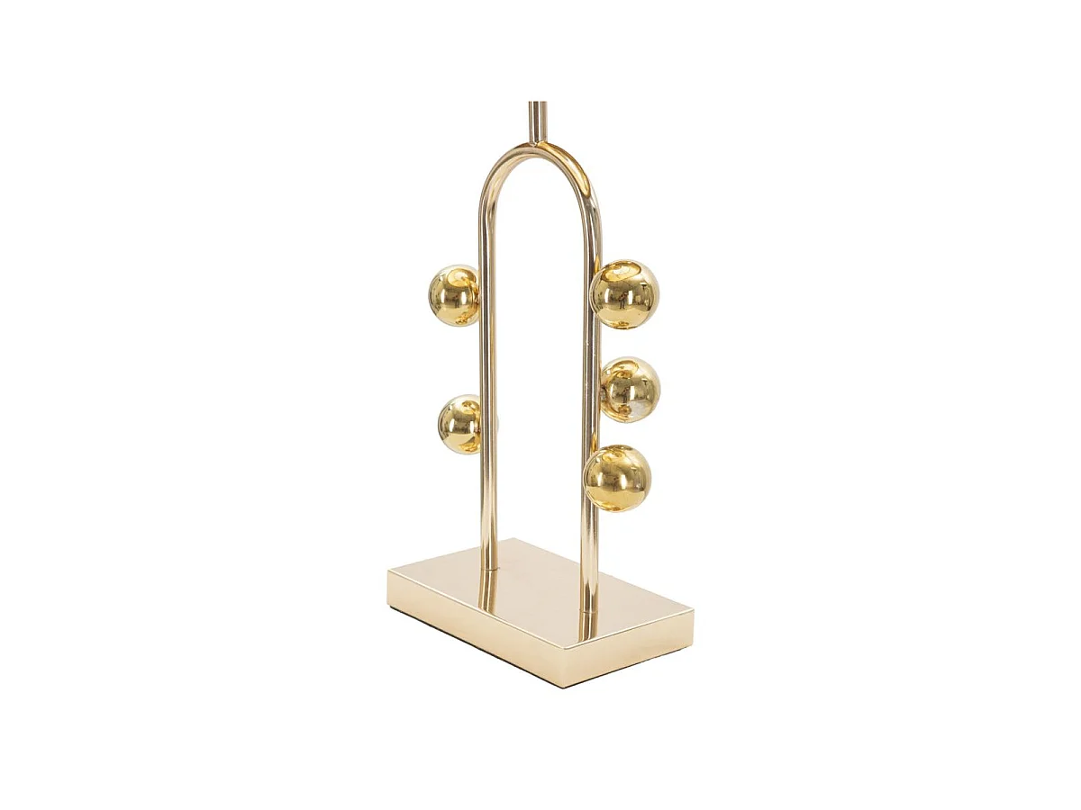 Lampe à Poser en Métal "Bubble" 61cm Or & Noir