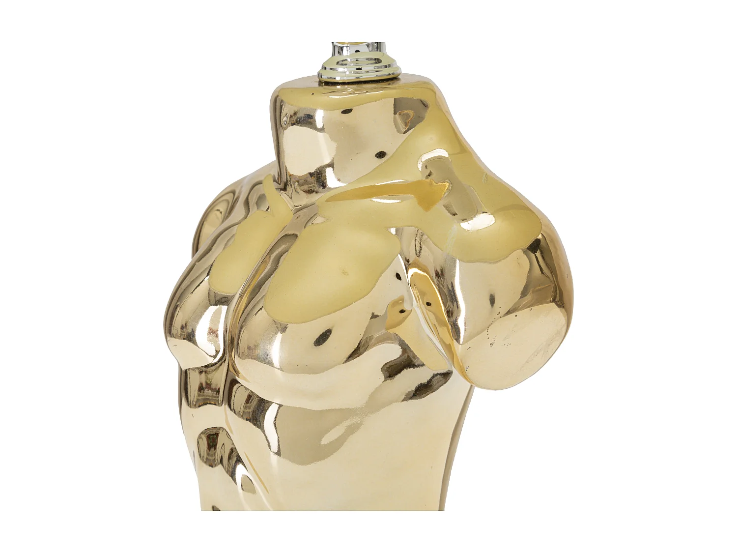 Lampe à Poser en Céramique "Man" 42cm Or