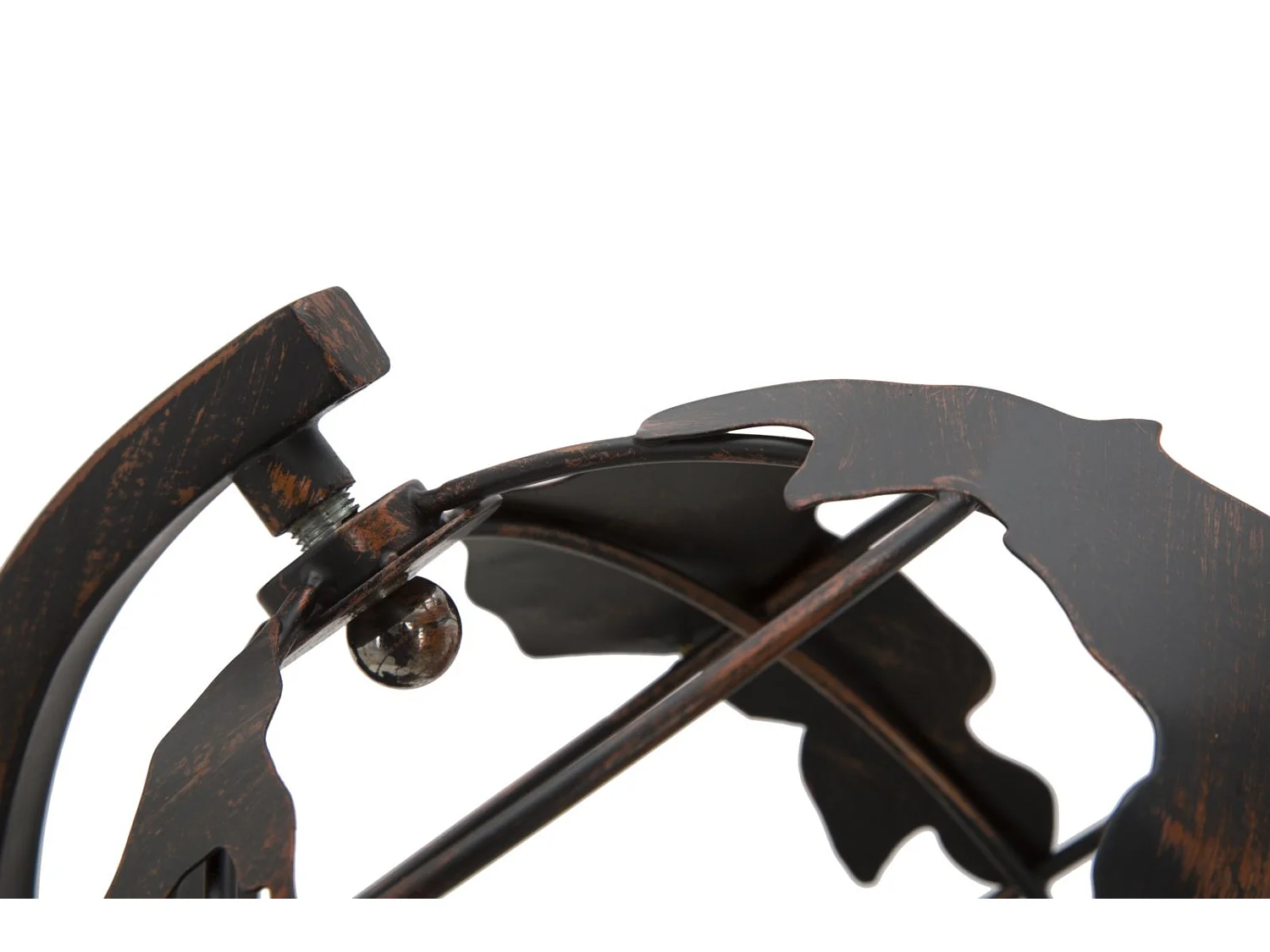 Lampe à Poser en Métal "World" 40cm Noir