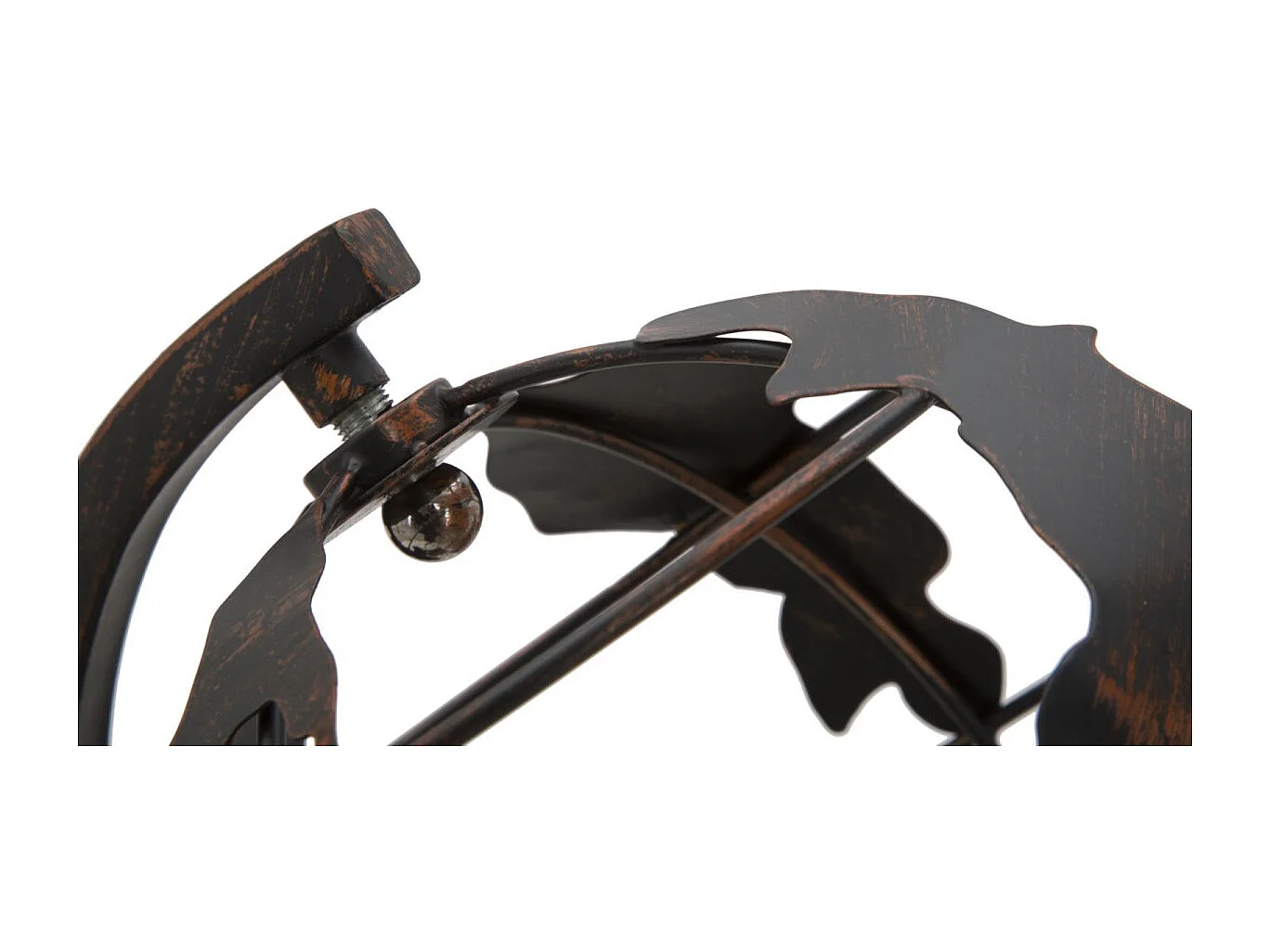 Lampe à Poser en Métal "World" 40cm Noir