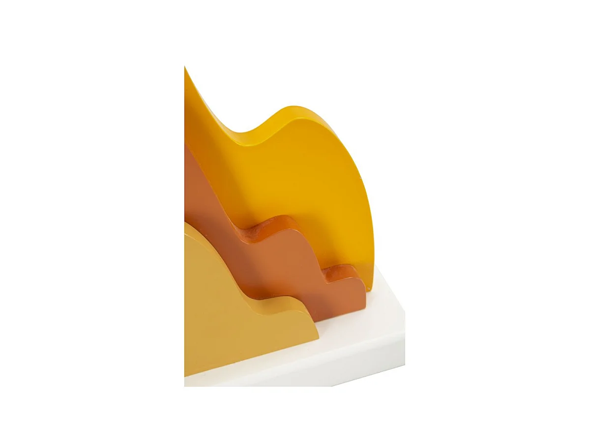 Lampe à Poser Déco "Flamme" 57cm Multicolore