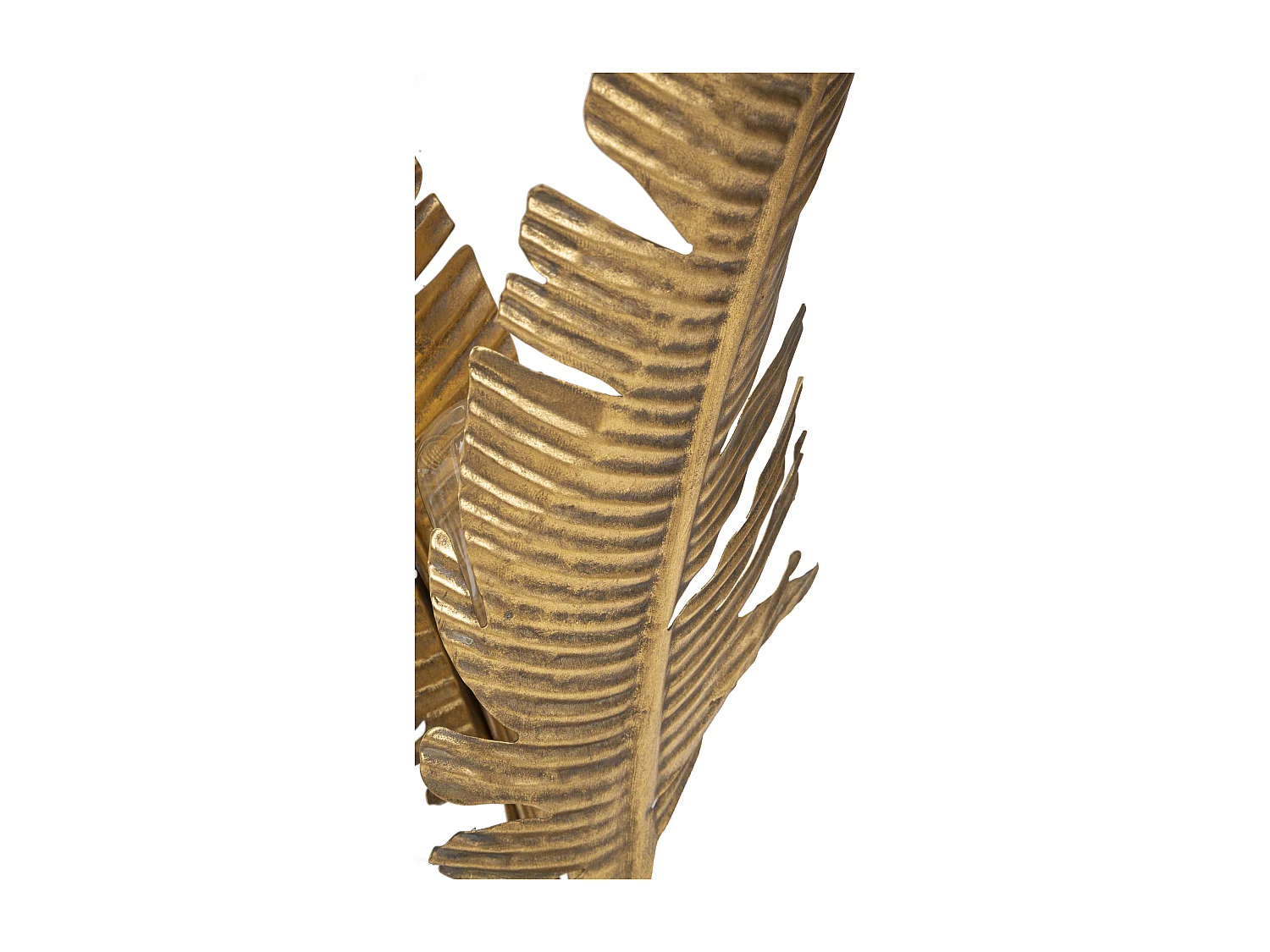 Lampe à Poser en Métal "Palm" 65cm Or