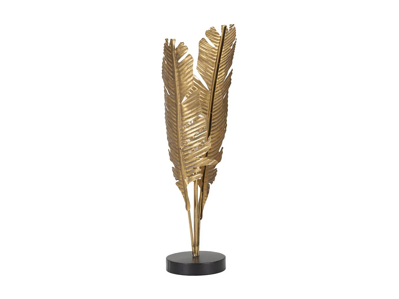 Lampe à Poser en Métal "Palm" 65cm Or