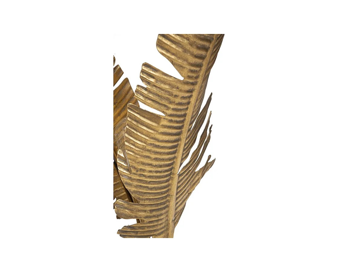 Lampe à Poser en Métal "Palm" 65cm Or