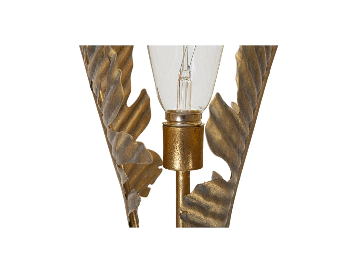 Lampe à Poser en Métal "Palm" 65cm Or