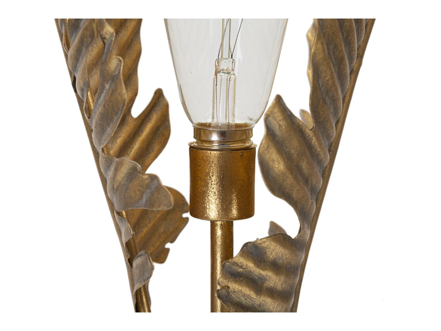 Lampe à Poser en Métal "Palm" 65cm Or