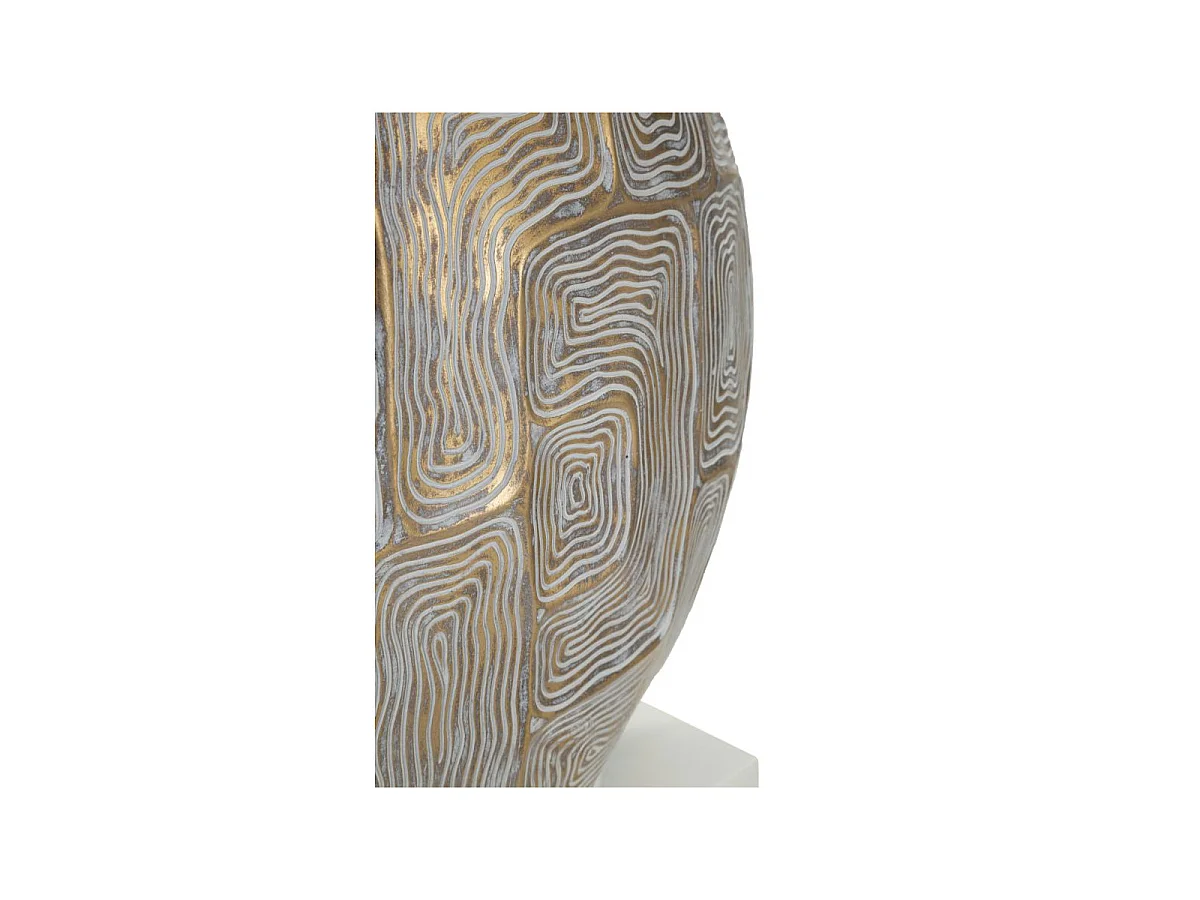 Lampe à Poser en Résine "Elips" 68cm Or