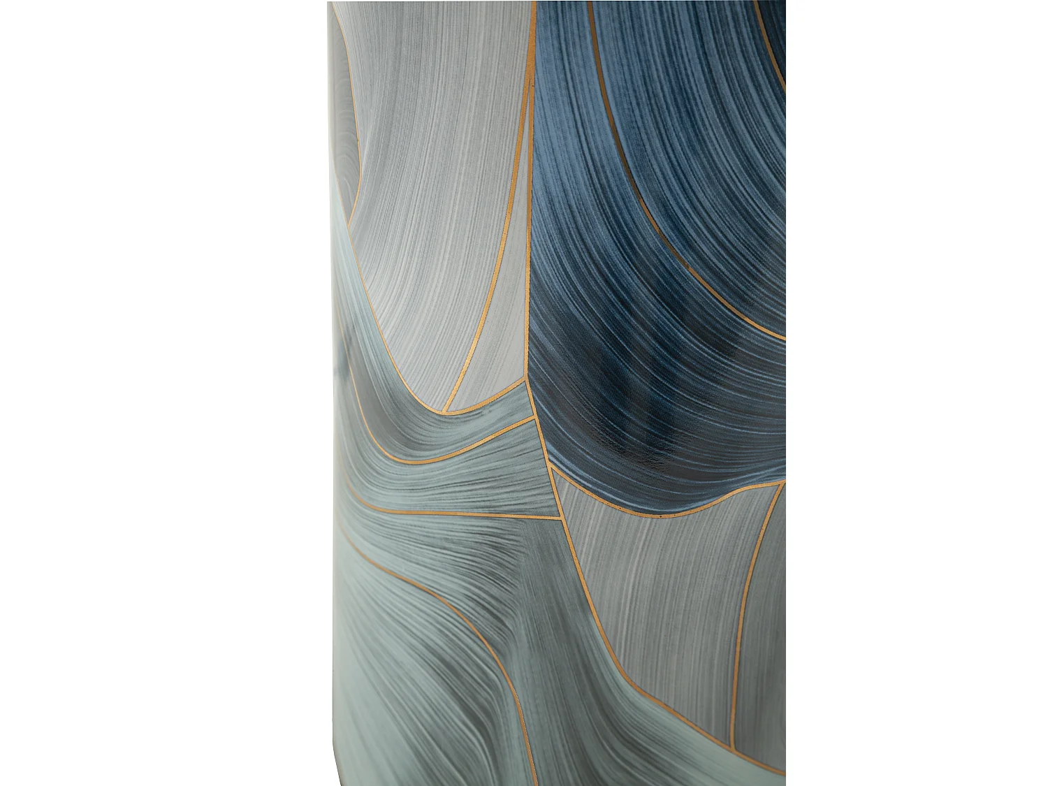 Lampe à Poser en Céramique "Elegant" 64cm Bleu